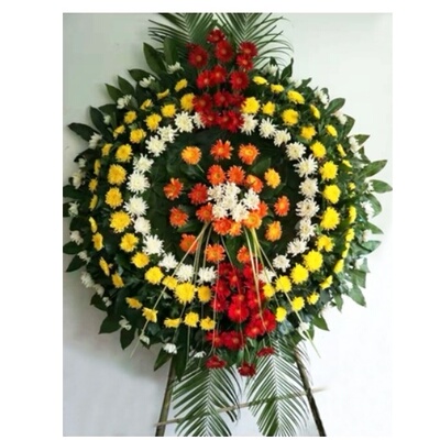 栖霞市翠屏公园电业路烧烤街跃进路汽车站鲜花店配送白事花圈清明