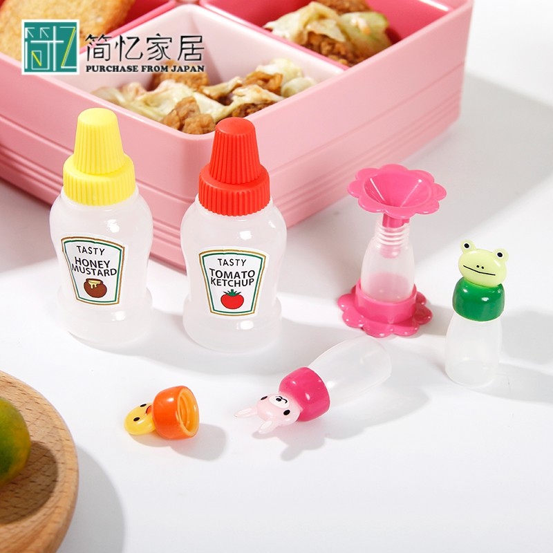 日本迷你酱料酱油装瓶图片