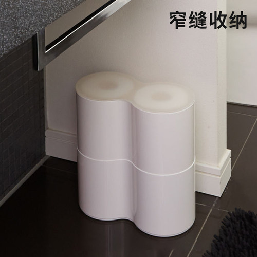 日本进口卷纸盒收纳盒创意