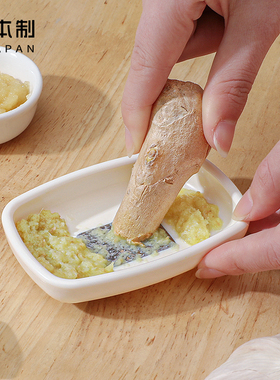 现货 日本进口ECHO厨房多功能手动生姜末磨泥器搓捣蒜蓉研磨工具