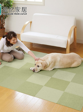 日本进口SANKO拼接地垫防滑地毯儿童爬行垫厨房浴室防水地垫门垫