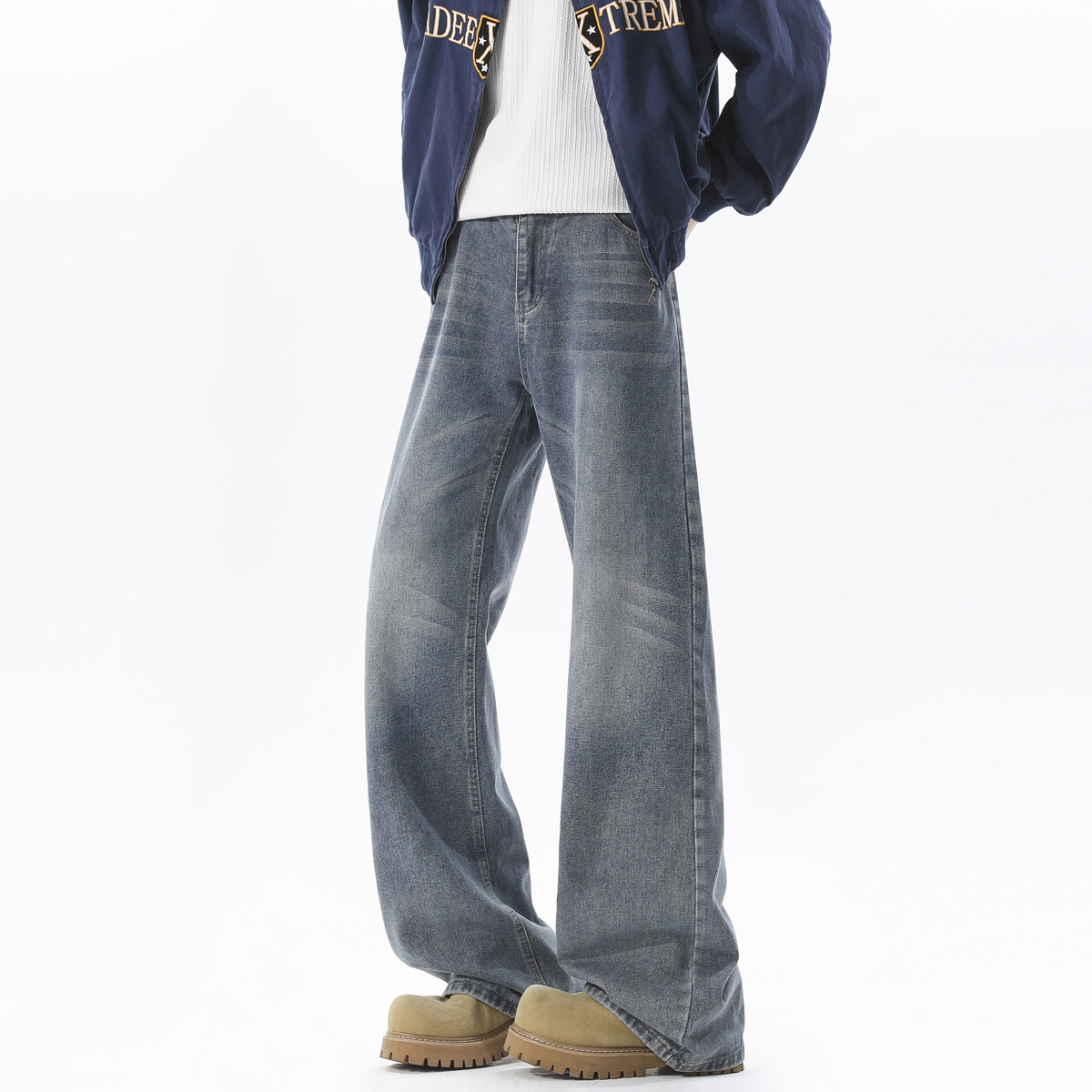 抖音品质2025新品牛仔裤微喇HM106/特批P45控78，男装牛仔裤，电商A036