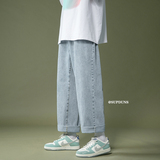 春季新品牛仔裤百搭休闲裤HM34/P35控58，男装牛仔裤，电商A036