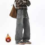 牛仔裤工装休闲裤薄款款号HM60/P50加绒款号HM93/P60，男装牛仔裤，电商A036