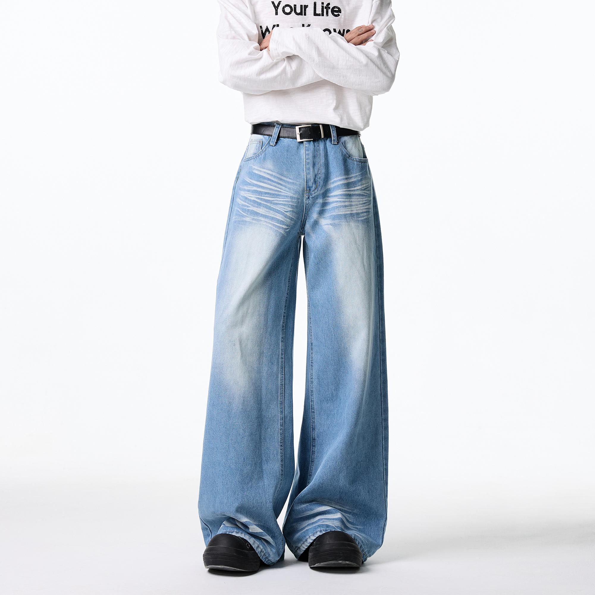 抖音品质2025春季新品休闲牛仔裤HM112/P60控88,男装牛仔裤,电商A036