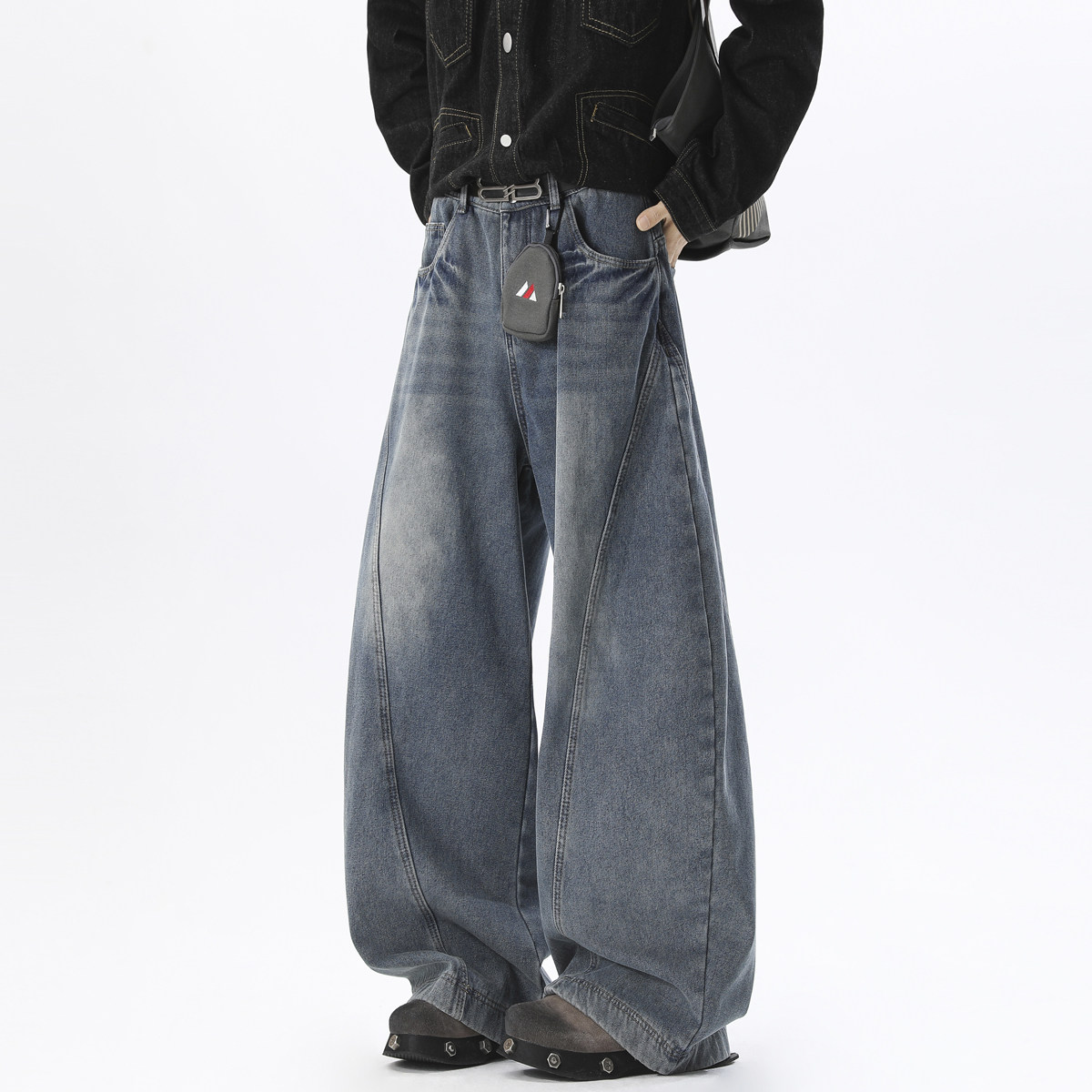 抖音品质2026新品牛仔裤HM158/P5598，男装牛仔裤，电商A036