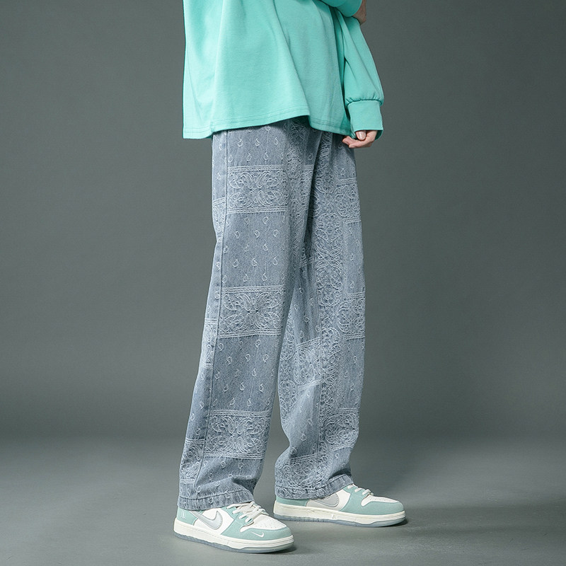 秋季新品牛仔裤百搭休闲裤HM31/P50,男装牛仔裤,电商A036