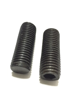 新品GB77内六角平端紧定螺钉m12x8 10 12 16-90无头螺丝止付螺丝