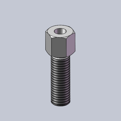 碳钢细牙固定调整螺栓LLVBM 30-30/////限位螺丝 LLVB PAX51 52