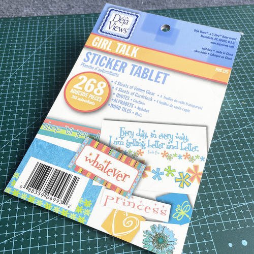 US出口原单GIRLTALK贴纸套装