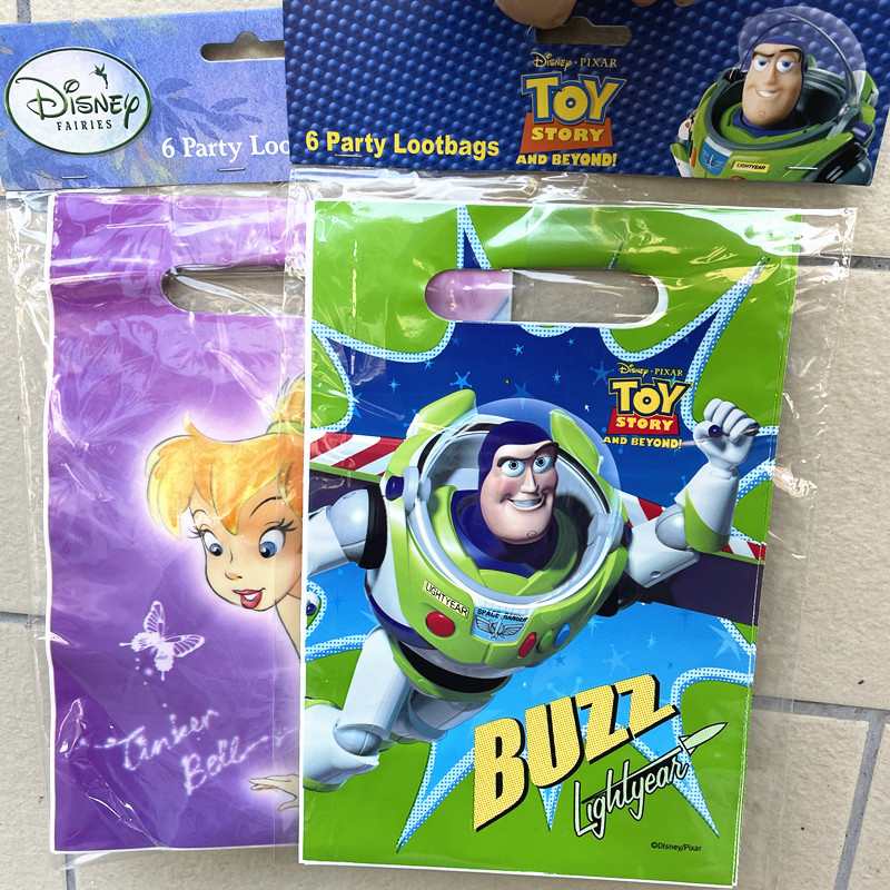 外单塑料PE礼品袋卡通