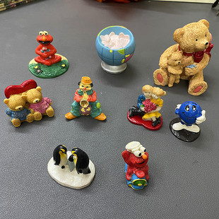 多款 树脂微观工艺吕小摆件 卡通人物摆件 crafts Resin