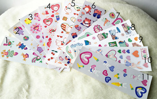 Scrapbook手账素材贺卡相册装饰 织布贴 无酸可长时间保存 多款