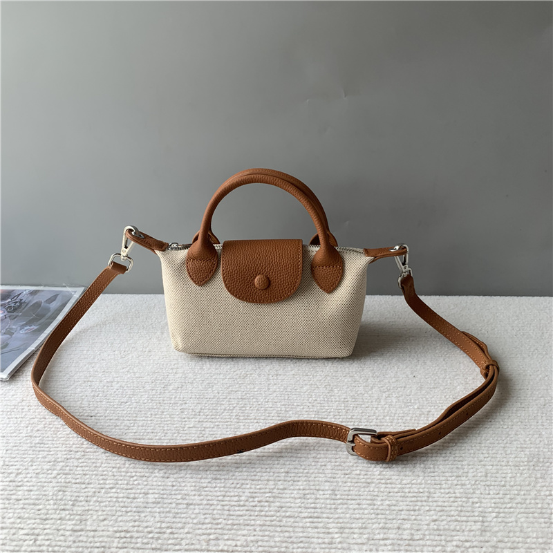 手提单肩包撞色小包时尚轻便