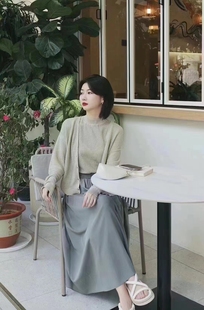 针织衫 环保种植亚麻开衫 亚麻套头背心 24新款 现货