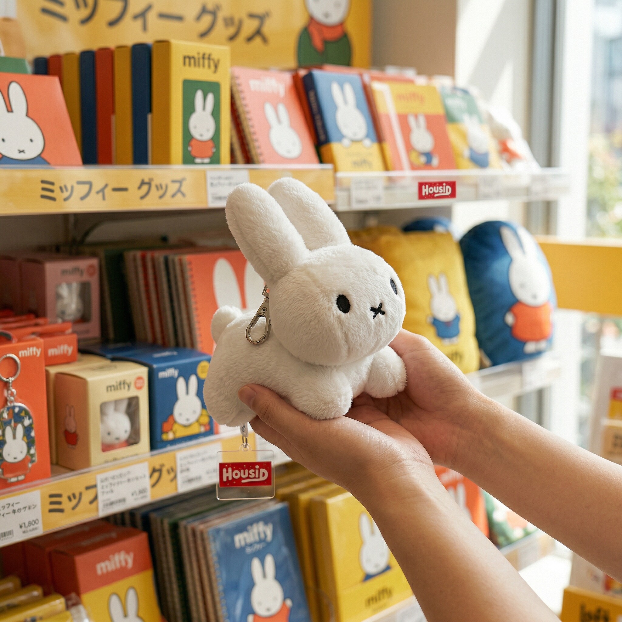 米菲Miffy趴趴兔毛绒包挂件