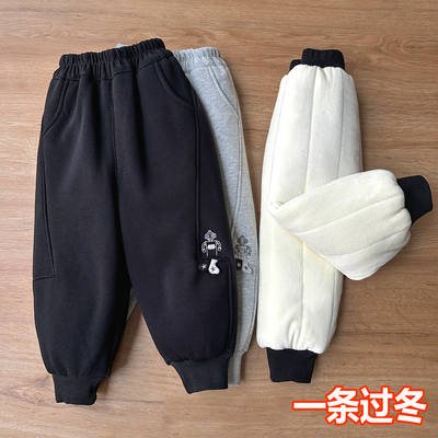 超好看巨厚款儿童棉裤
