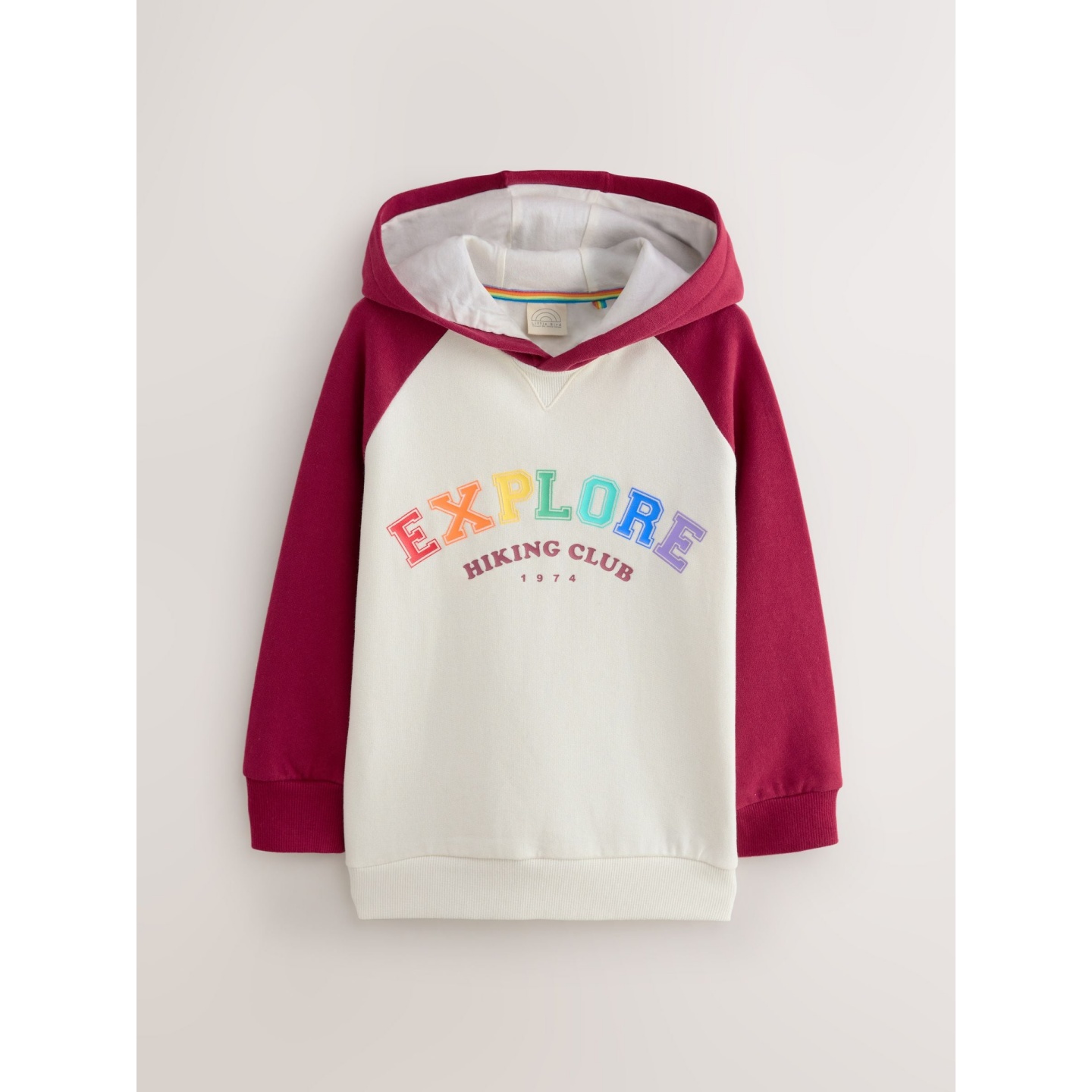 英国Little Bird正品女童彩虹字母长袖卫衣休闲插件1-10岁AY7-012
