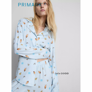 代购英国Primark女款成人大童冰川世纪开衫长袖家居服长睡衣裤