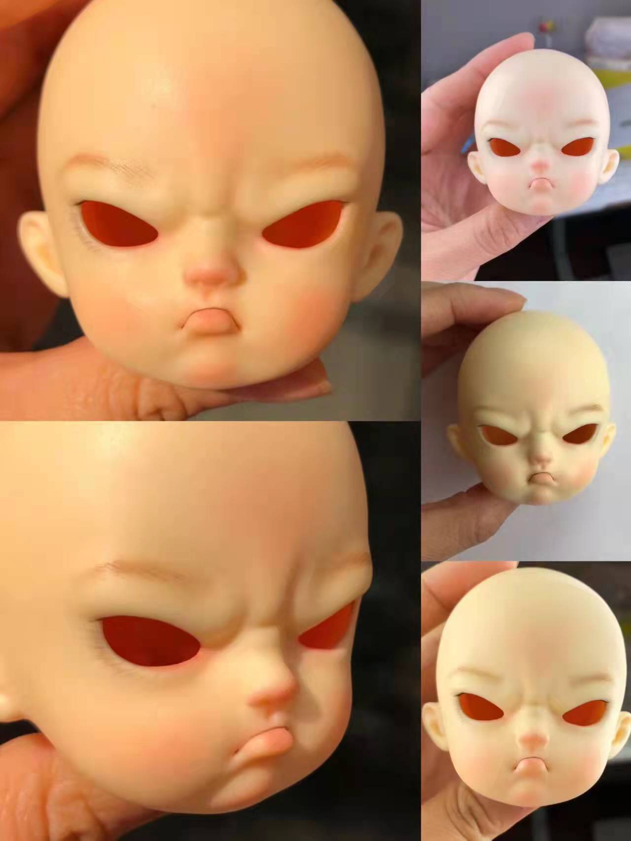 hobgoblin 改妆脸壳 纯手工改娃捏娃 小人粘土娃ob11 私人订定金