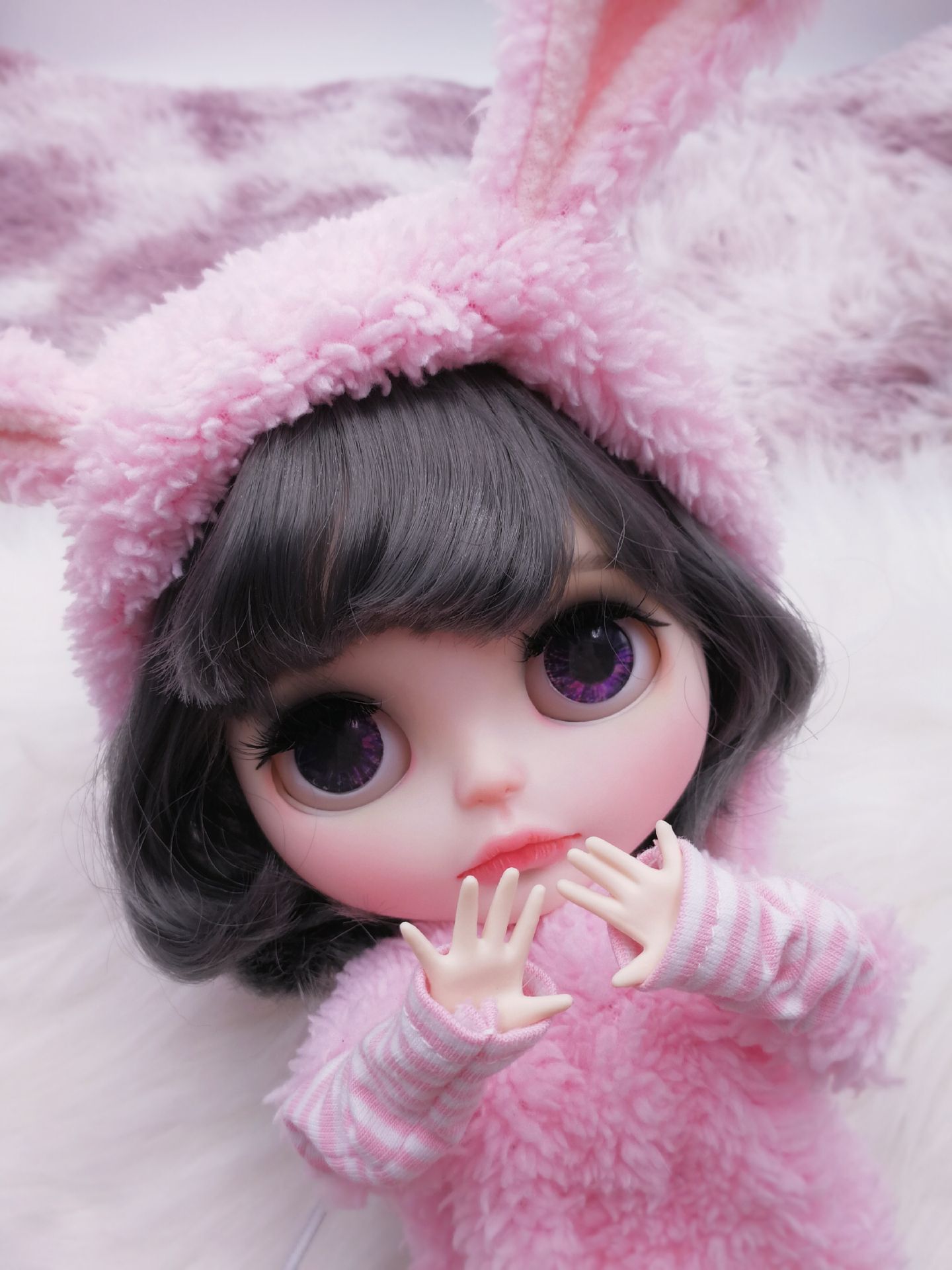 HobgobLin小布改妆改娃奶奶灰波波短发娃娃 厂家直销定制 定金