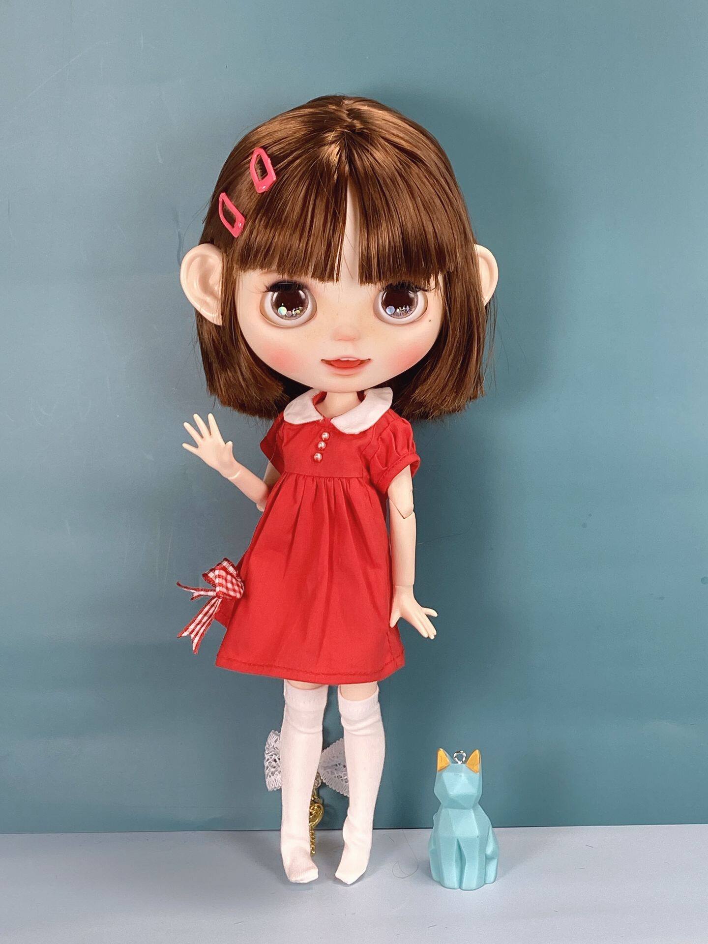 HobgobLin棕色咧嘴笑缺牙小开心配服装小红娘全套+青蛙帽子 定金