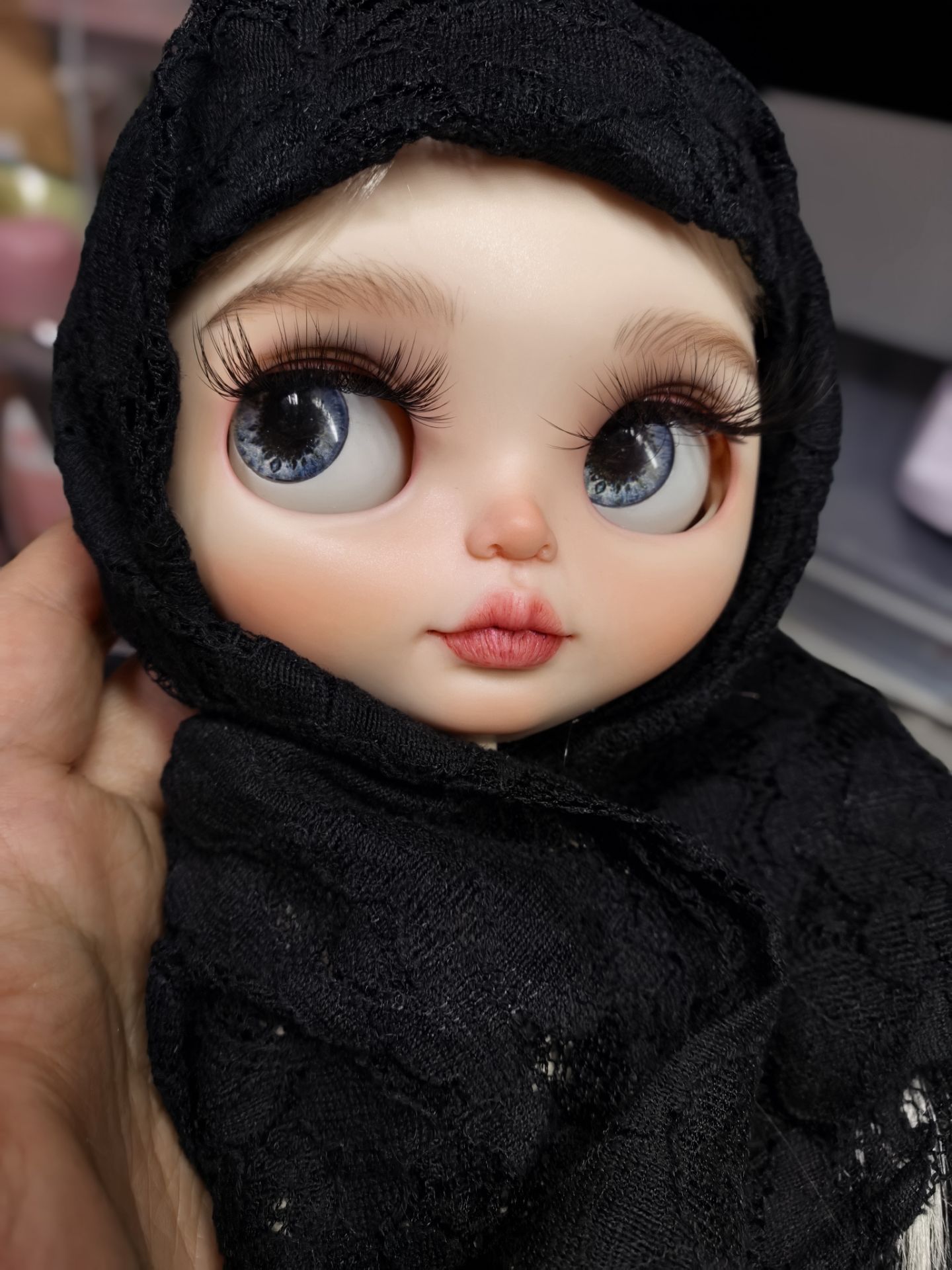 blythe小布娃娃 中东妹妹妆容改妆改娃定制 接娃纯手工 定制定 金