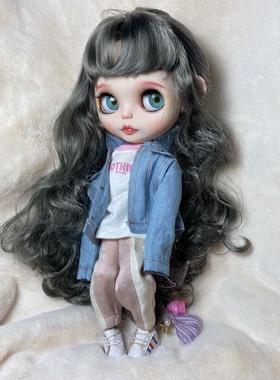 HobgobLin奶奶灰可爱兔牙女孩小布娃娃改妆改娃 厂家直销定金