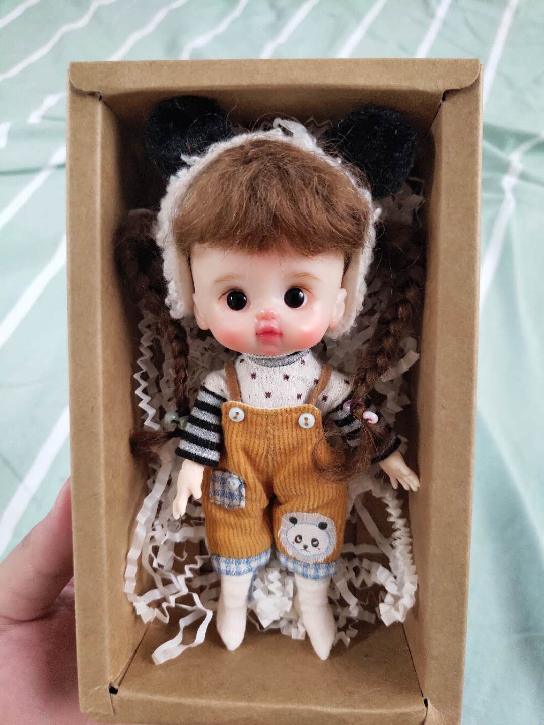 HobgobLin 纯手工黏土娃 手捏娃ob11 小人娃 改娃改妆订制定金