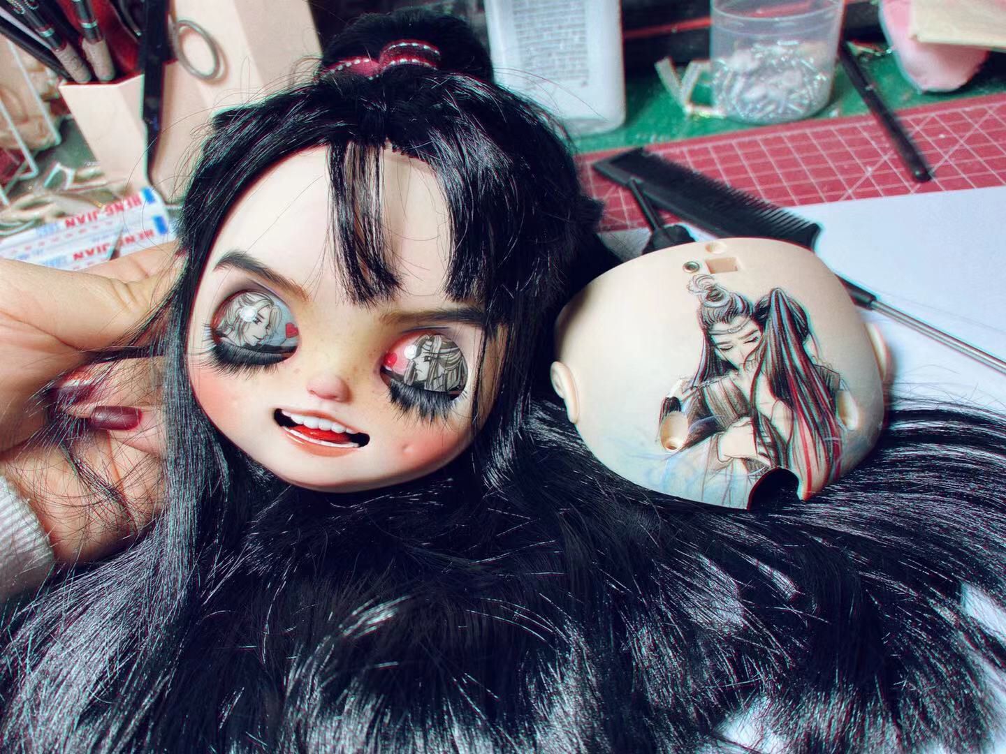 HobgobLin娃娃 魏无羡小布改妆改娃 裸娃 厂家直销定制定金