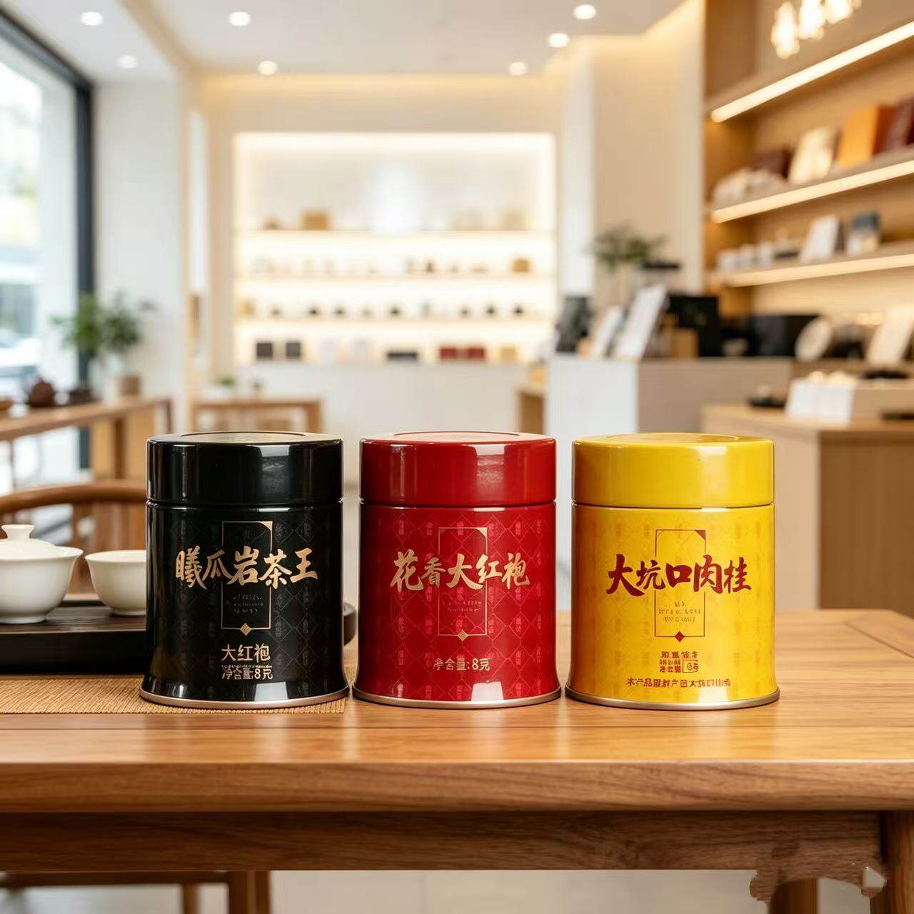 曦瓜武夷岩茶大坑口肉桂/岩茶王/花香大红袍正品高端品鉴组合正宗