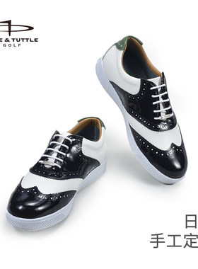 佩琦塔特手工定制golf运动球鞋
