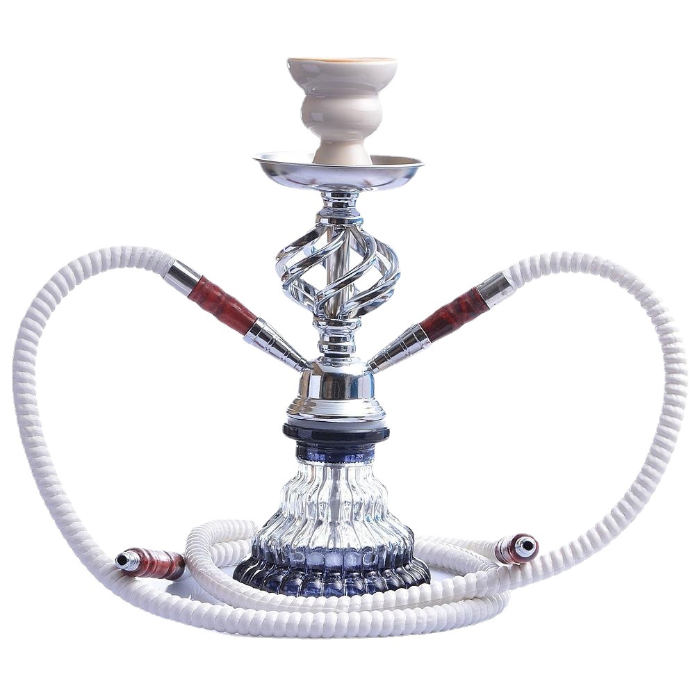 跨境货源阿拉伯水烟套装双管水烟壶成品外贸hookah shisha