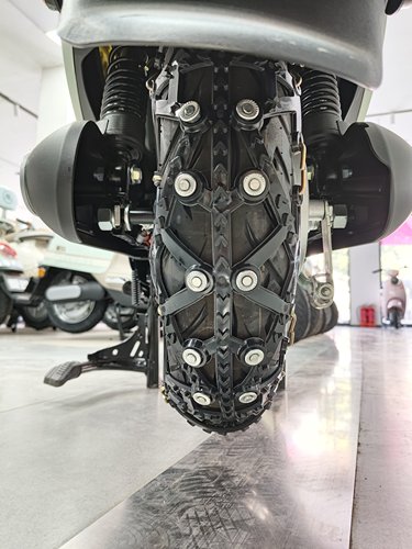 新款电动车防滑链雪地二轮三轮四轮电动车牛筋防滑链冬季外卖小哥