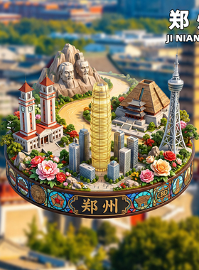 郑州金属冰箱贴旅游纪念品