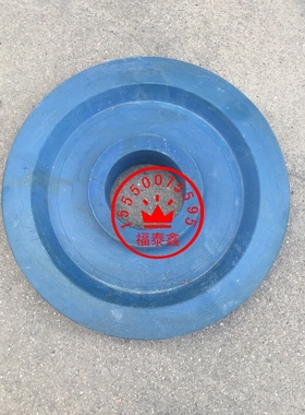 Φ260*62*45塔机蓝色尼龙轮 边厚40 塔吊滑轮