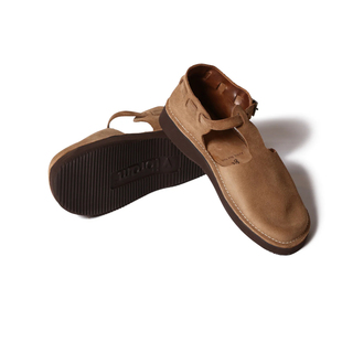 女士 翻毛皮 丁字款 极光鞋 美国AURORA SHOES 手工全牛皮鞋