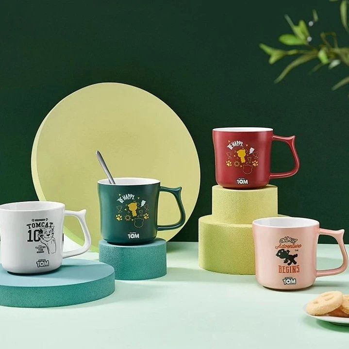 高品商超款！炻瓷马克杯水杯