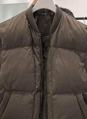 欧货新款羽绒棉服外套女马甲坎肩百搭宽松加厚保暖防寒棉背心马夹