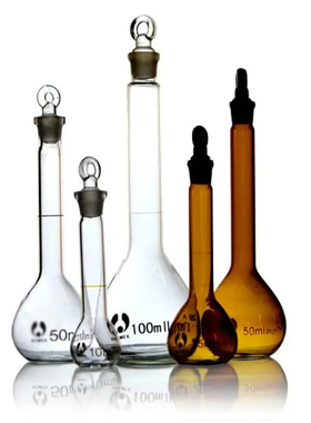 棕色白色容量瓶5/10/25/50/100/250/500/1000/2000/5000ml