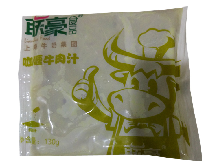 联豪咖喱牛肉汁130g意面酱 即食意大利面肉酱 西式快餐简餐料理包 粮油调味/速食/干货/烘焙 咖喱/粉/块/酱 原图主图