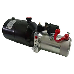 12V24V单作用油缸小型液压泵站油泵动力单元三轮车改装升降平台