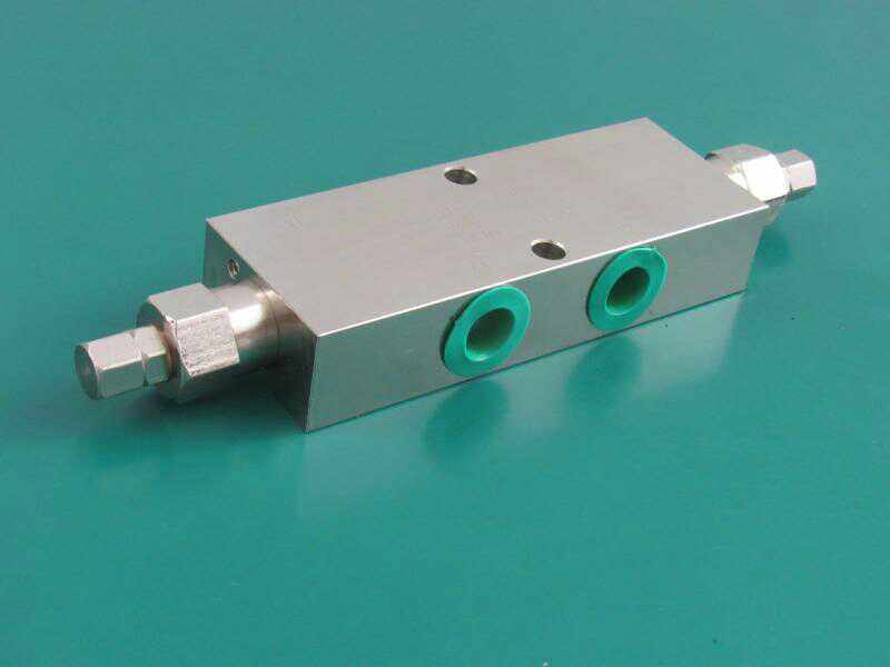 管式双向平衡阀 25160b/a 清障车随车吊液压配件 液压多路阀双向