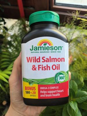 加拿大jamieson健美生深海鲑鱼油