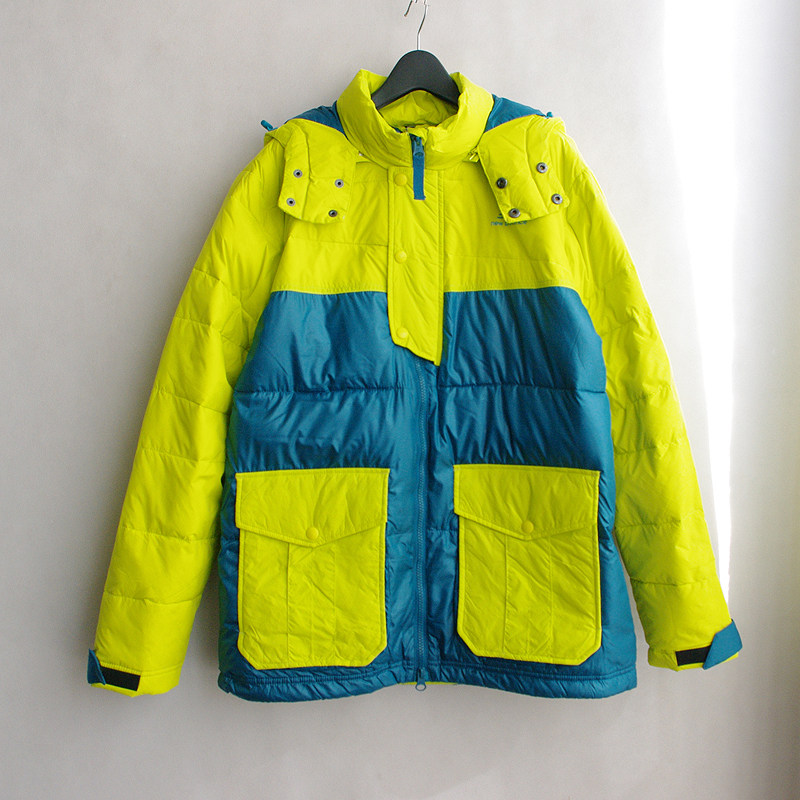 关店赔钱出羽绒服男运动品牌休闲连帽外套拼色学生羽绒出口外贸