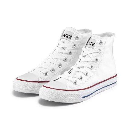 凡客人经典百搭纯色高帮帆布鞋男女基本款情侣休闲学生鞋子板鞋