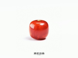 亦石出品·赤灵系列·妖孽火焰纹老型珠12.5mm款