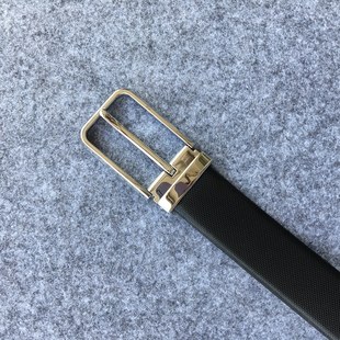 针扣皮带 腰带商务正装 男士 裤