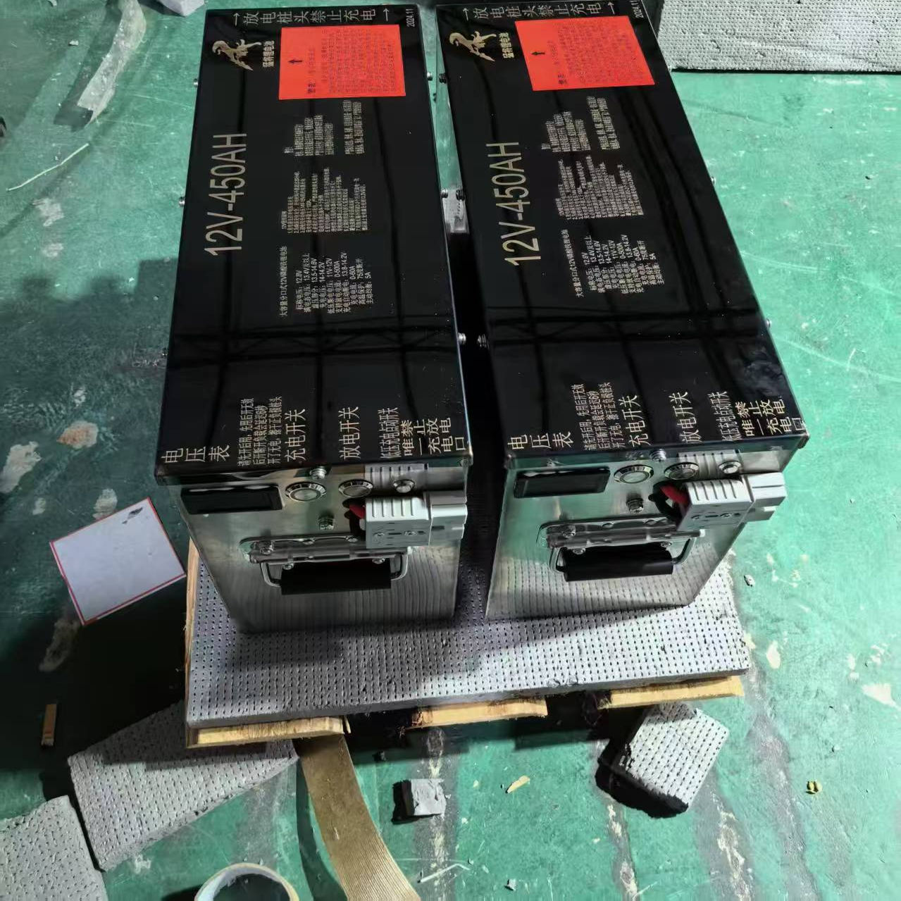 猛将铁锂锂电池宁德时代电芯12V450AH足450安12伏逆变器船机机头