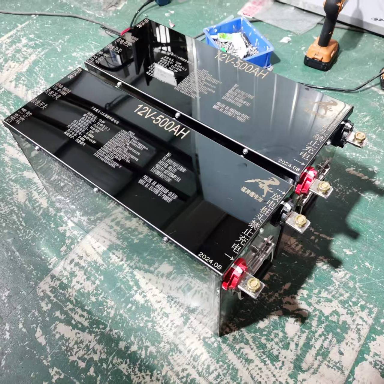 猛将铁锂锂电池宁德时代电芯12V500AH足500安12伏逆变器船机机头